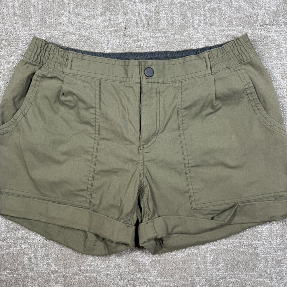 Mountain Hardwear Olive Green Women's Cargo Shorts